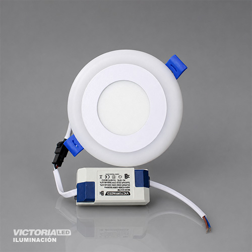 VICTORIA LED PANEL EMP RED 3W+3W AMARILLO 100U/C