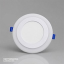 VICTORIA LED PANEL EMP RED 6W+3W AMARILLO 50U/C