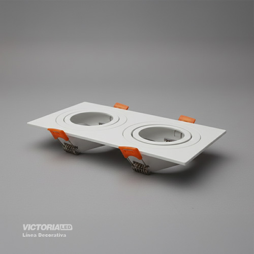 CARCASA CUADRADA 172X92X30MM BLANCO 50U/C