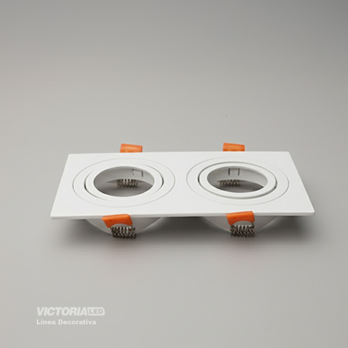 CARCASA CUADRADA 172X92X30MM BLANCO 50U/C