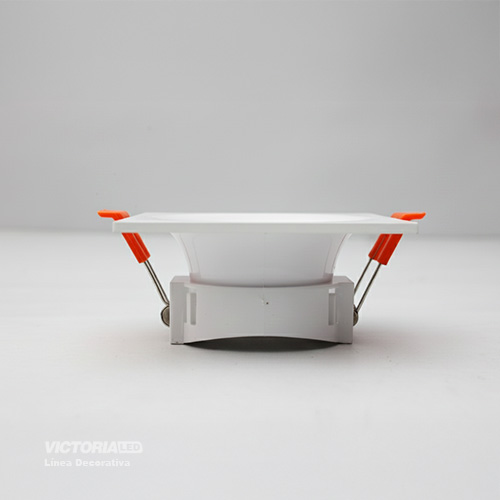 CARCASA CUADRADA 85X85X35MM BLANCA 100U/C