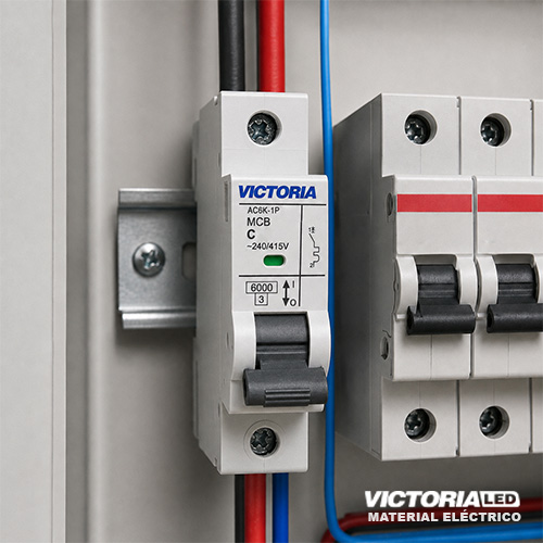 BREAKER VICTORIA LED AC 6K 1P 40A 12U/C