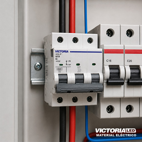 BREAKER VICTORIA LED AC 6K 3P 20A 4U/C