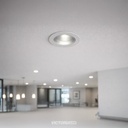 CARCASA REDONDA 90X30MM BLANCO/SILVER 100U/C