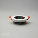 CARCASA REDONDA 90X30MM BLANCO/GRAY 100U/C