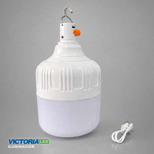 FOCO LED RECARGABLE 100W 6500K 50U/C