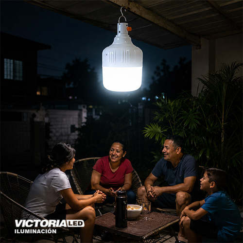 FOCO LED RECARGABLE 100W 6500K 50U/C