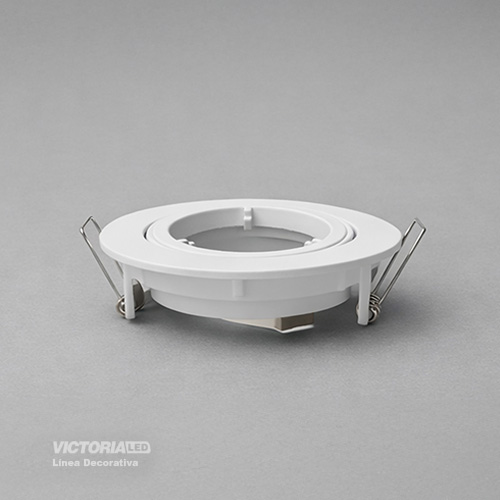 CARCASA REDONDA 94X38MM BLANCA 100U/C