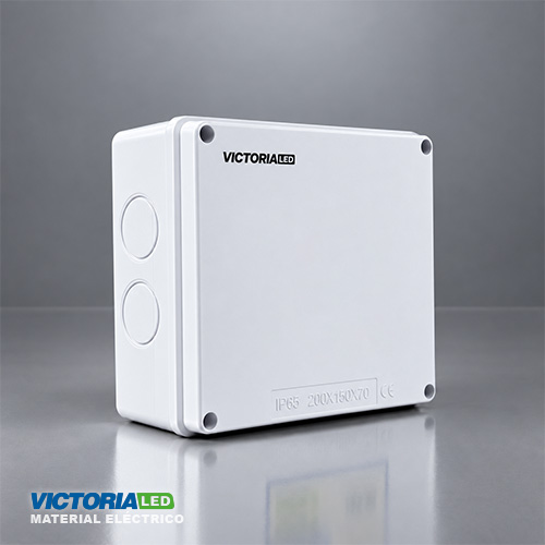 VICTORIA LED CAJA DE PASO 200X155X80MM 40U/C