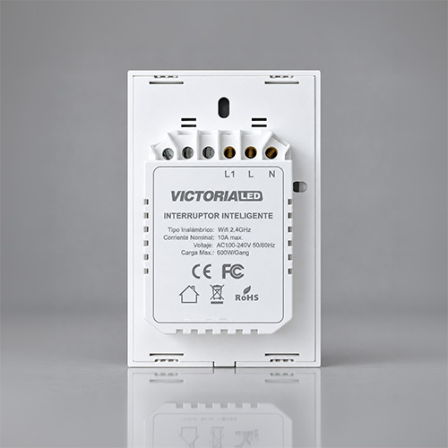 SMART INTERRUPTOR SIMPLE WIFI TUYA BLANCO 86U/C