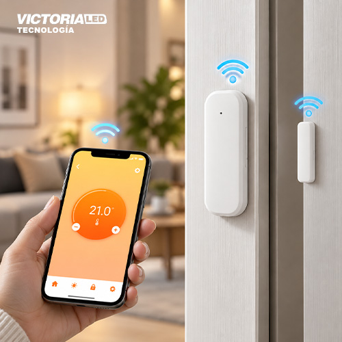 SMART SENSOR PUERTA WIFI TUYA