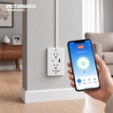SMART TOMACORRIENTE WIFI TUYA USB EMPOTRABLE 70U/C