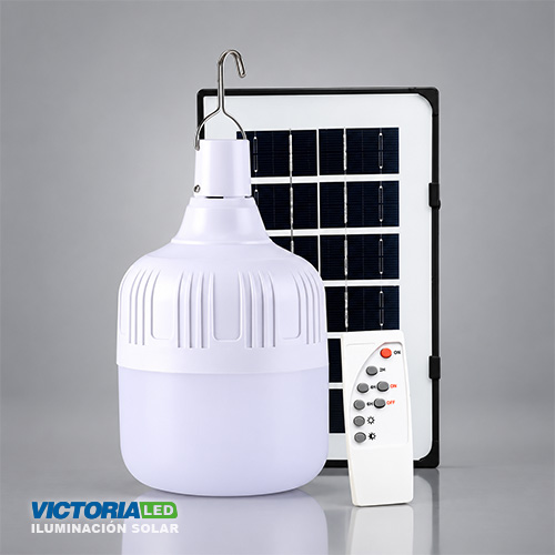 SOLAR FOCO LED 60W CON PANEL 3 TONOS