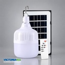 SOLAR FOCO LED 40W CON PANEL 6500K