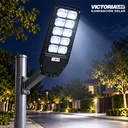 SOLAR LAMPARA DE POSTE 6500K 200W