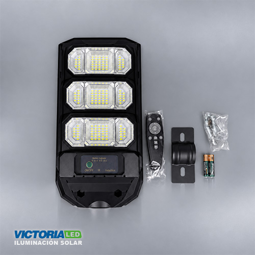 SOLAR LAMPARA DE POSTE 6500K 100W