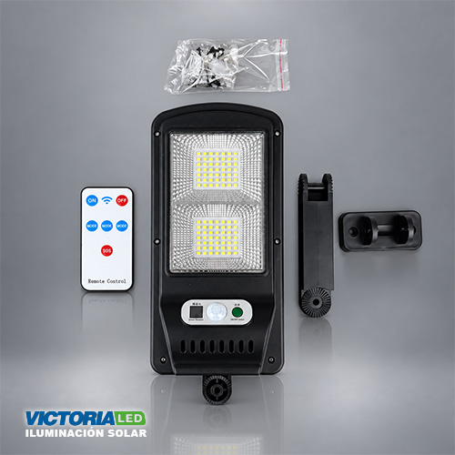 SOLAR MINI LAMPARA DE POSTE 6500K