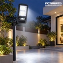 SOLAR MINI LAMPARA DE POSTE 6500K