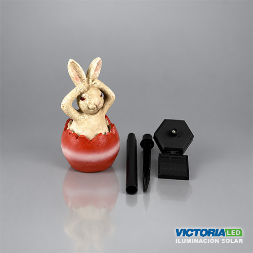 SOLAR ESTACA 3000K CONEJO DE PASCUA