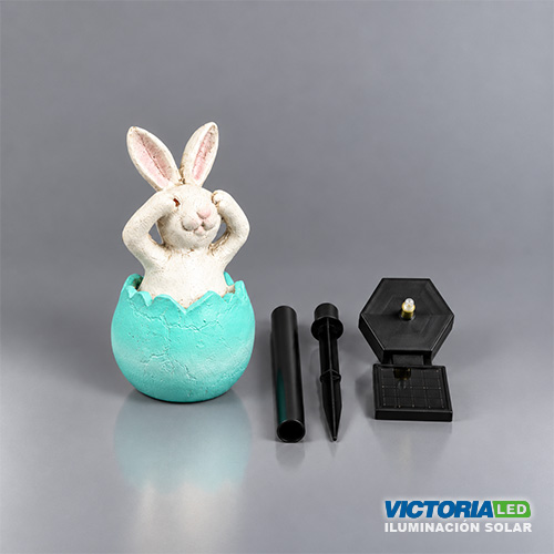 SOLAR ESTACA 3000K CONEJO DE PASCUA