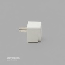 ADAPTADOR UNIVERSAL DE ENCHUFE 250V 10A BLANCO 25U/C