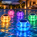 SOLAR APLIQUE DE PISCINA RGB