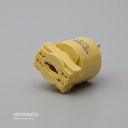 ENCHUFE MACHO 3P 250V 15A AMARILLO 25U/C