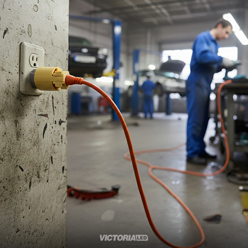 ENCHUFE MACHO 3P 250V 15A AMARILLO 25U/C