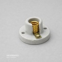 BOQUILLA DE PORCELONA E12 220V 660W BLANCO 50U/C