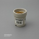 BOQUILLA ADAPTADOR DE PORCELANA E27