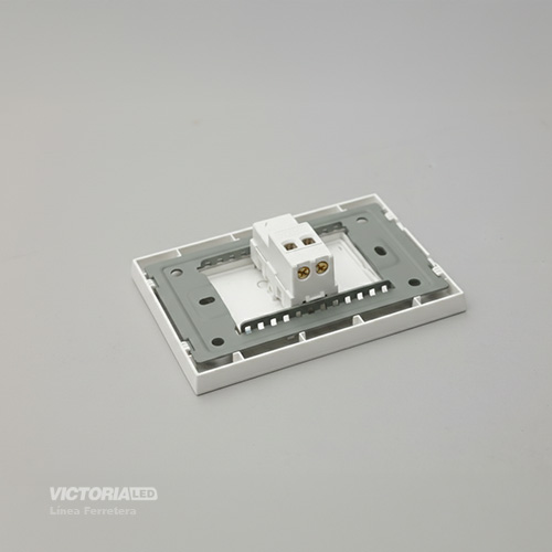 PULSADOR TIMBRE 16A 125/250V PC BLANCO 10U/C