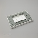 PLACA CIEGA PC BLANCO 10U/C