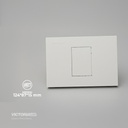 PLACA CIEGA PC BLANCO 10U/C