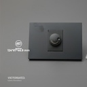 INTERRUPTOR DIMMER SIMPLE 300W 125/250V PC NEGRO 5U/C