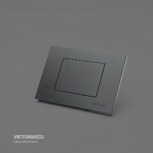 INTERRUPTOR SIMPLE GRANDE CONMUTABLE 16A 125/250V PC NEGRO 10U/C