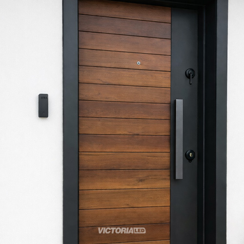 TIMBRE INALAMBRICO KINETICO NEGRO 110/240V 100U/C