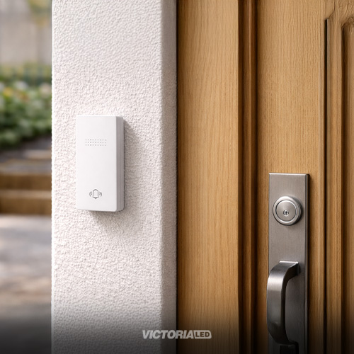 TIMBRE INALAMBRICO KINETICO BLANCO 110/240V 100U/C