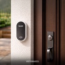 TIMBRE INALAMBRICO KINETICO BLANCO 110/240V 100U/C