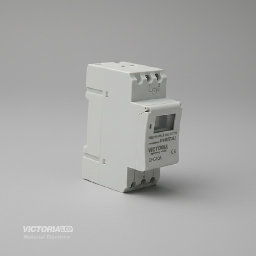 VICTORIA LED TIMER 100-240V AC 20A BLANCO 100U/C