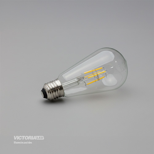 FOCO LED E27 4W 2700K 110V TRANSPARENTE