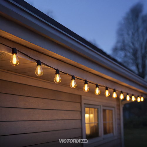 FOCO LED E27 4W 2700K 110V AMBAR