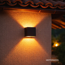 APLIQUE DE PARED IP20 5W 3000K NEGRO 100*100MM AC85-265V