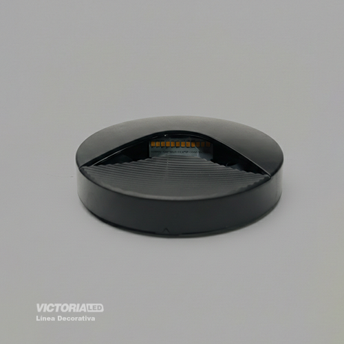 APLIQUE DE PARED IP65 2W 3000K NEGRO 150MM