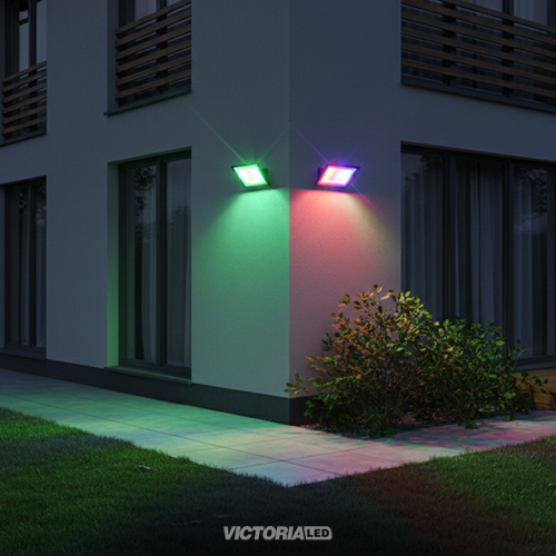 VICTORIA LED REFLECTOR RGB 100-240V FP0.5