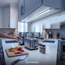 CINTA LED 1M 2835 8MM CON SENSOR 6500K