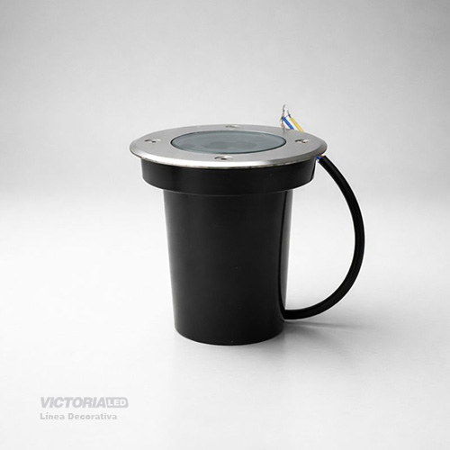 CARCASA PARA PISO RODONDO 1*GU10 IP67 20U/C