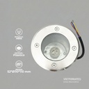 CARCASA PARA PISO RODONDO 1*GU10 IP67 20U/C