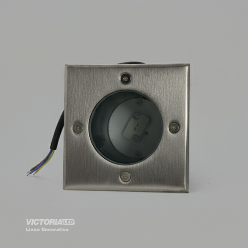 CARCASA PARA PISO CUADRADO 1*MR16 IP67 20U/C