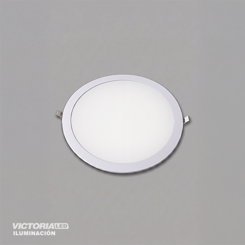 EVA PANEL 6500K 24W EMPOTRABLE REDONDO 20U/C