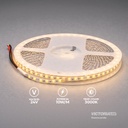 CINTA LED 10M 24V IP20 4MM 120LED 3000K 10W/M 9000LM